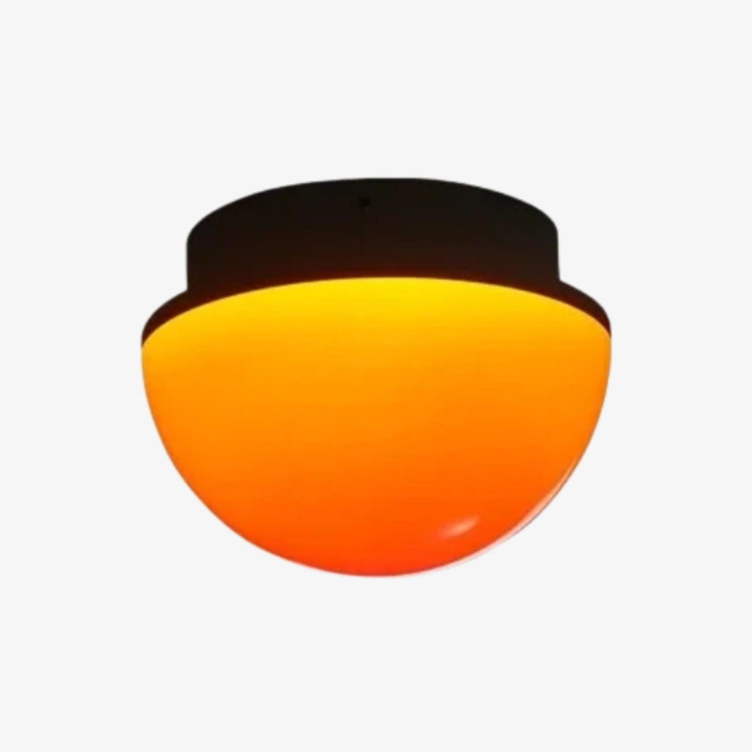 Plafonnier LED en Acrylique Sunset Glow avec Dôme d’Ambiance pour Salon et Chambre