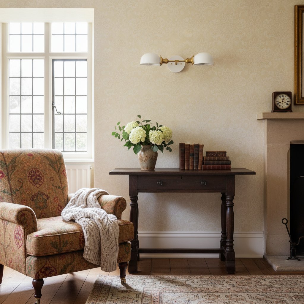 Ornato Luxe Art Deco Vanity Sconce – Opal Glass Wall Light for Bathroom & Dressing Room