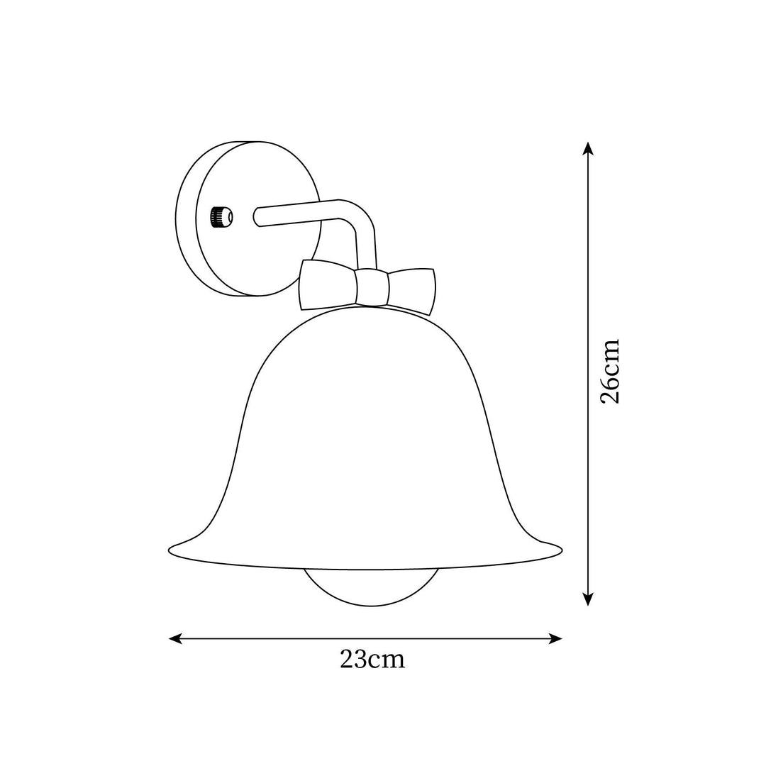 Lámpara de pared Bells