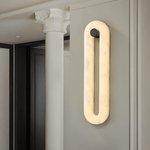 Cargar imagen en el visor de la Galería, Luz de pared Alabaster Loop