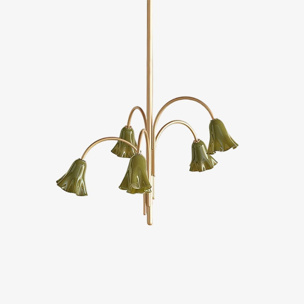 Bellina Modern Blooming Flower Chandelier – Soft Ambient Lighting for Contemporary Spaces
