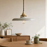 Load image into Gallery viewer, Industrial pendant light in a dining space