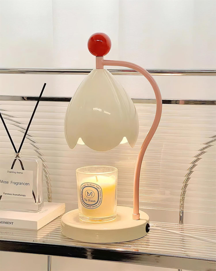 Lampe chauffe-bougie Mina Lily