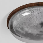 Bild in Gallery-Viewer laden, walnut moon wall light scene and detail