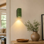 Bild in Gallery-Viewer laden, Natural Green Jade Stone Wall Sconce