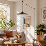 Load image into Gallery viewer, Acrylic Disc Plug-In Pendant Light