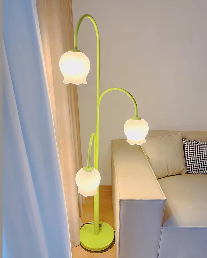 Lámpara de pie Bell Orchid