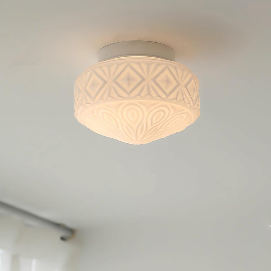 Plafonnier en verre Tolla