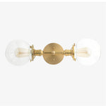 Cargar imagen en el visor de la Galería, Lumio Globe Industrial Vanity Lighting- Modern Double Globe Wall Light
