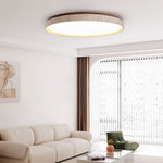 Load image into Gallery viewer, Ultra-thin Round Travertine Ceiling Lamp