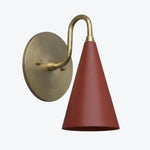 Load image into Gallery viewer, Curved Metal Shade Sconce Vintage Style Wall Light - Entryway Stairwell Lighting