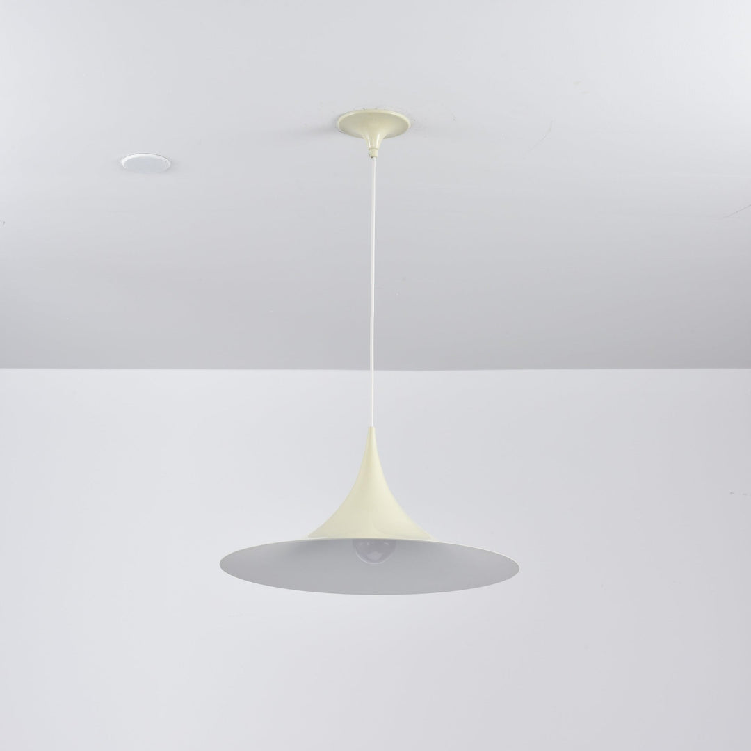 Arch-Shaped Aluminum Plug-In Pendant Light