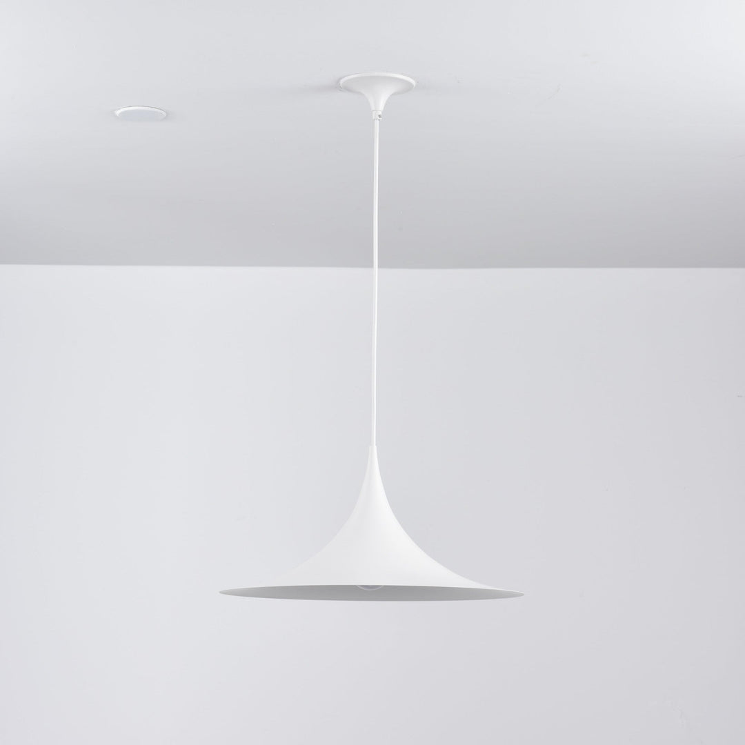 Arch-Shaped Aluminum Plug-In Pendant Light