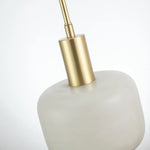 Bild in Gallery-Viewer laden, Velia Eichel Alabaster Minimalistische Pendelleuchte
