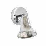 Load image into Gallery viewer, Vintage Brass Adjustable Wall Sconce with Cone and Bell Shade Options