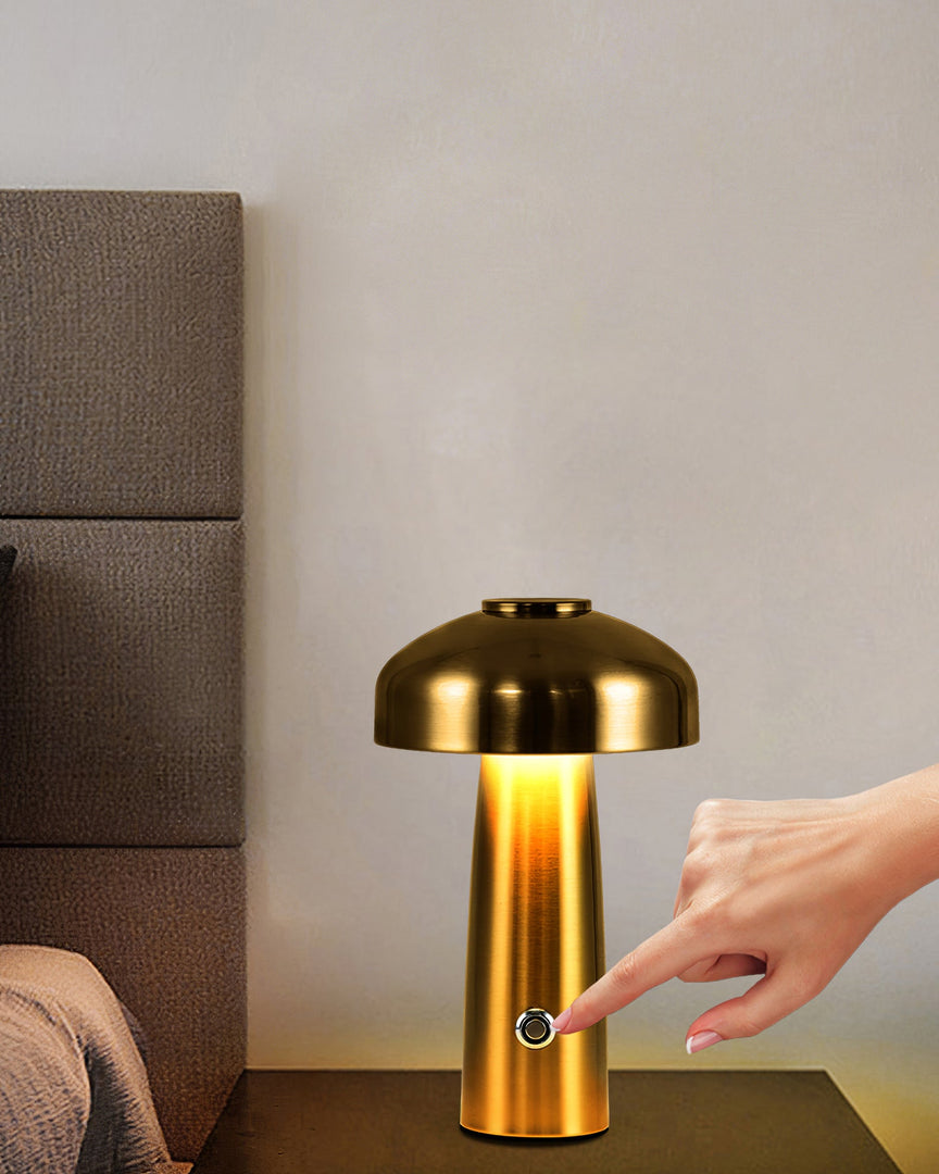 Lampe de table Leon Champignon (batterie intégrée)