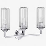 Cargar imagen en el visor de la Galería, Ridged Shade Armed Cup Metal Plate Wall Light