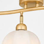 Bild in Gallery-Viewer laden, Gold ceiling mount and suspension detail