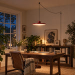 Load image into Gallery viewer, Acrylic Disc Plug-In Pendant Light