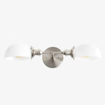 Load image into Gallery viewer, Ornato Luxe Art Deco Vanity Sconce – Opal Glass Wall Light for Bathroom &amp; Dressing Room

