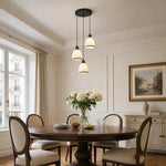 Load image into Gallery viewer, Round canopy pendant room-scale installation scene