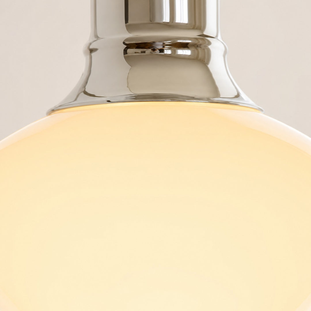 Bauhaus milk coffee glass wall lamp view 8