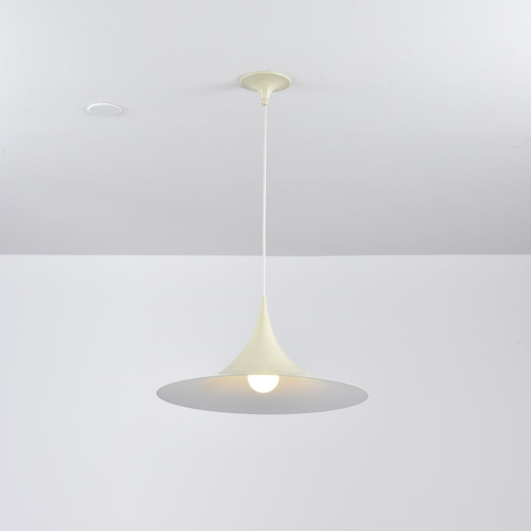 Arch-Shaped Aluminum Plug-In Pendant Light