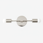 Cargar imagen en el visor de la Galería, Mobilux Line Minimalist Vanity Light Fixture - Mid Century Bathroom Sconce
