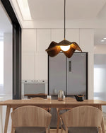 Bild in Gallery-Viewer laden, Leaf Vein Glass Plug-In Pendant Lamp