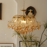 Load image into Gallery viewer, Vintage Sumptuous Teardrop Crystal Chandelier

