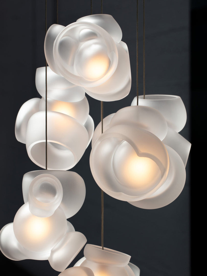 Suspension en verre traité