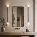 Cargar imagen en el visor de la Galería, stone linear wall sconce scene