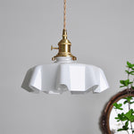 Load image into Gallery viewer, Skirted Ripple Pendant Lamp