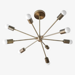 Charger l&#39;image dans la visionneuse de galerie, Lustre moderne Mobilux Line - Plafonnier milieu du siècle

