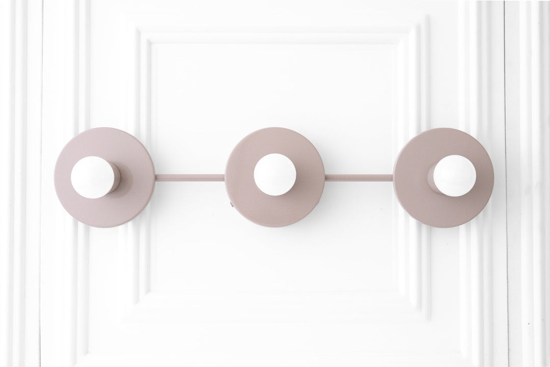Radiro Globe Modern Colorful Vanity Light - Minimalist Bathroom Fixture in Multiple Finishes