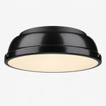 Charger l'image dans la visionneuse de galerie, Metal Flush Mount Ceiling Fixture with Frosted Diffuser