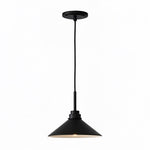 Charger l&#39;image dans la visionneuse de galerie, Aurenza Modern Farmhouse  Cone Pendant Light – Dimmable Kitchen and Entryway Lighting
