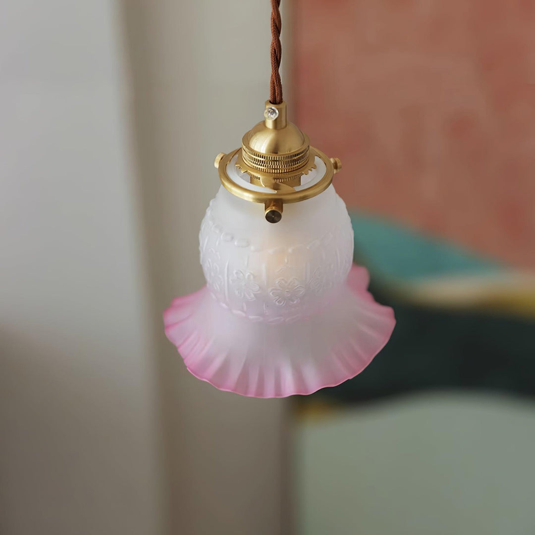 Lámpara colgante Tulipanes