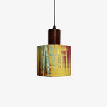 Bild in Gallery-Viewer laden, Fabric drum pendant light 21