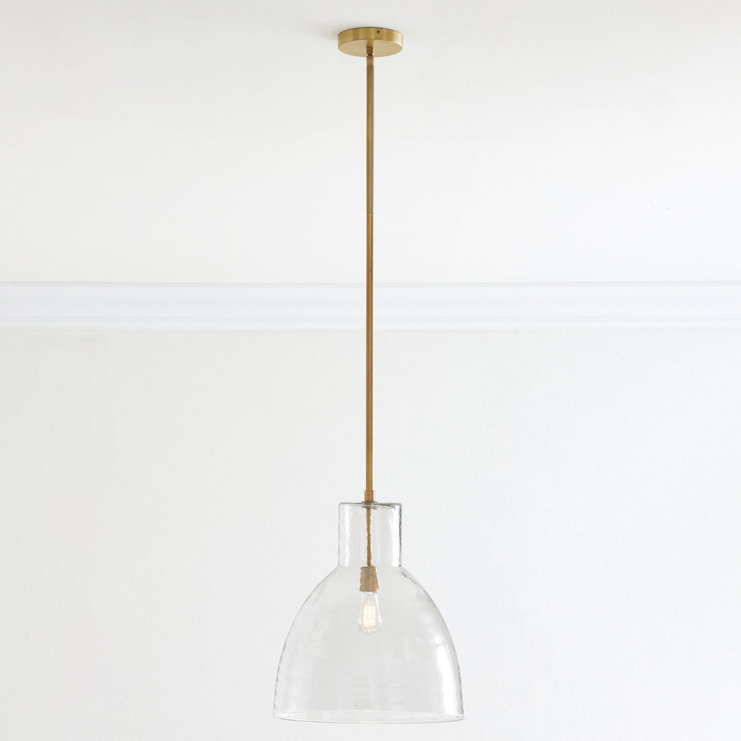 Colección de lámparas colgantes de cristal Glavira: vidrio reciclado para la cocina