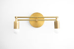 Cargar imagen en el visor de la Galería, Mobilux Line Modern Vanity Light - Bathroom Wall Fixture in Art Deco Style
