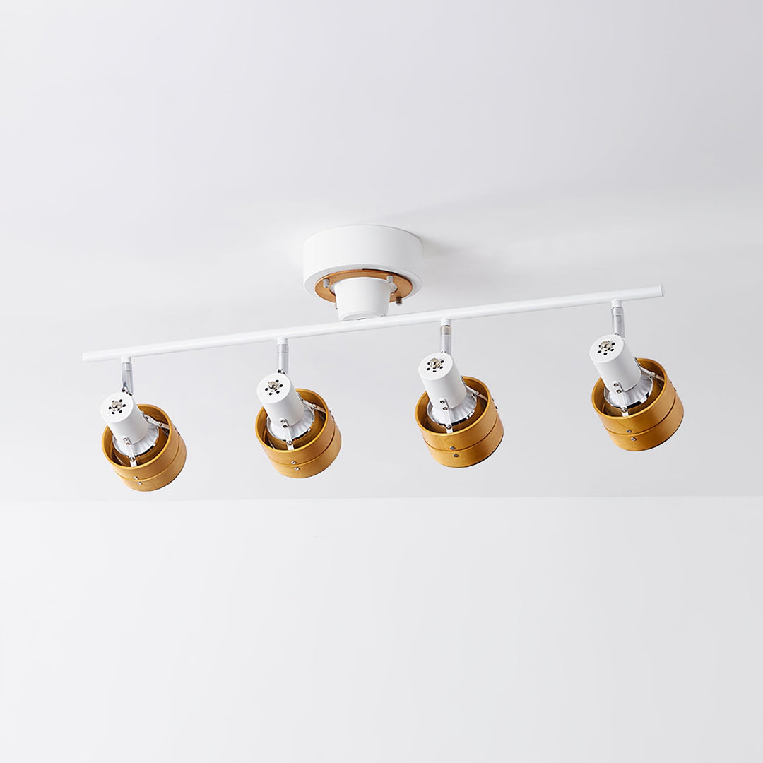 Spot cylindrique nordique à 4 lampes