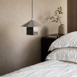 Load image into Gallery viewer, Bauhaus Hollow Silver Single Pendant Light
