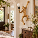 Load image into Gallery viewer, Nordic Resin Monkey Wall Light with Plug-in Cord