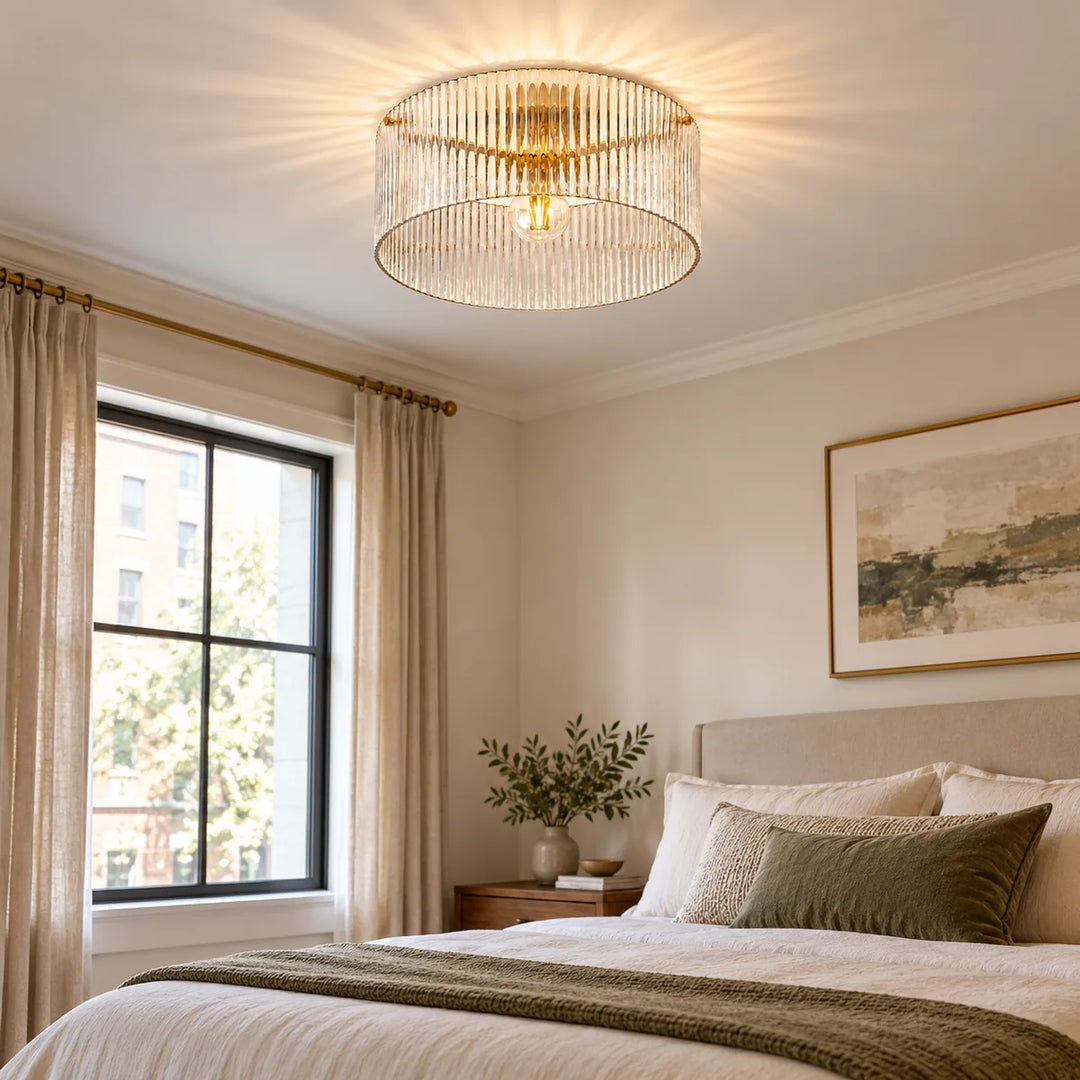 Low Flush Drum for a Tight Ceiling