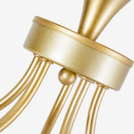 Load image into Gallery viewer, Gold metal arm junction detail