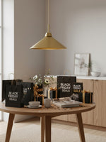 Charger l&#39;image dans la visionneuse de galerie, Suspension conique Aurenza de style ferme moderne – Éclairage à intensité variable pour cuisine et entrée
