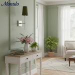 Load image into Gallery viewer, Rowan Elegant White-Linen Shade Wall Lamp – Retro Metal Wall Light for Bedroom &amp; Hallway