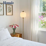 Load image into Gallery viewer, Eloise Decorative Glass Pumpkin Floor Lamp - Retro Organic Style for Living Rooms