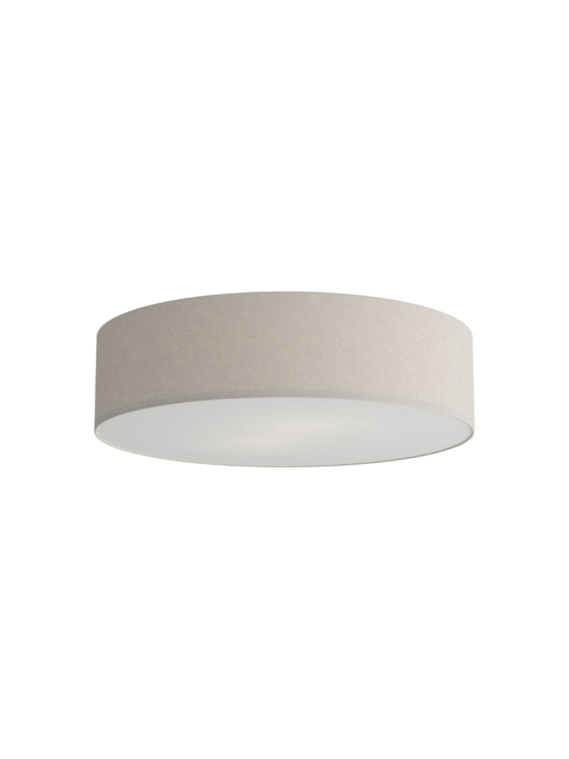 Soft Ceiling Lamp - Fabric & Acrylic Round Light for Ambient Glow